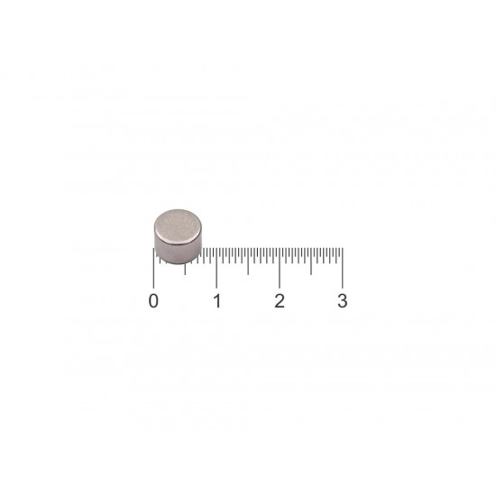 Ímã de neodímio 8x5 mm - N42